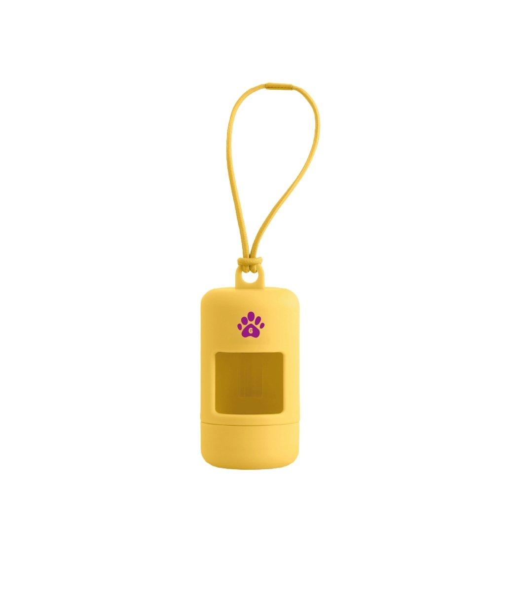 Porta bolsas caca perro | Edición Amarillo Chic - Guachi