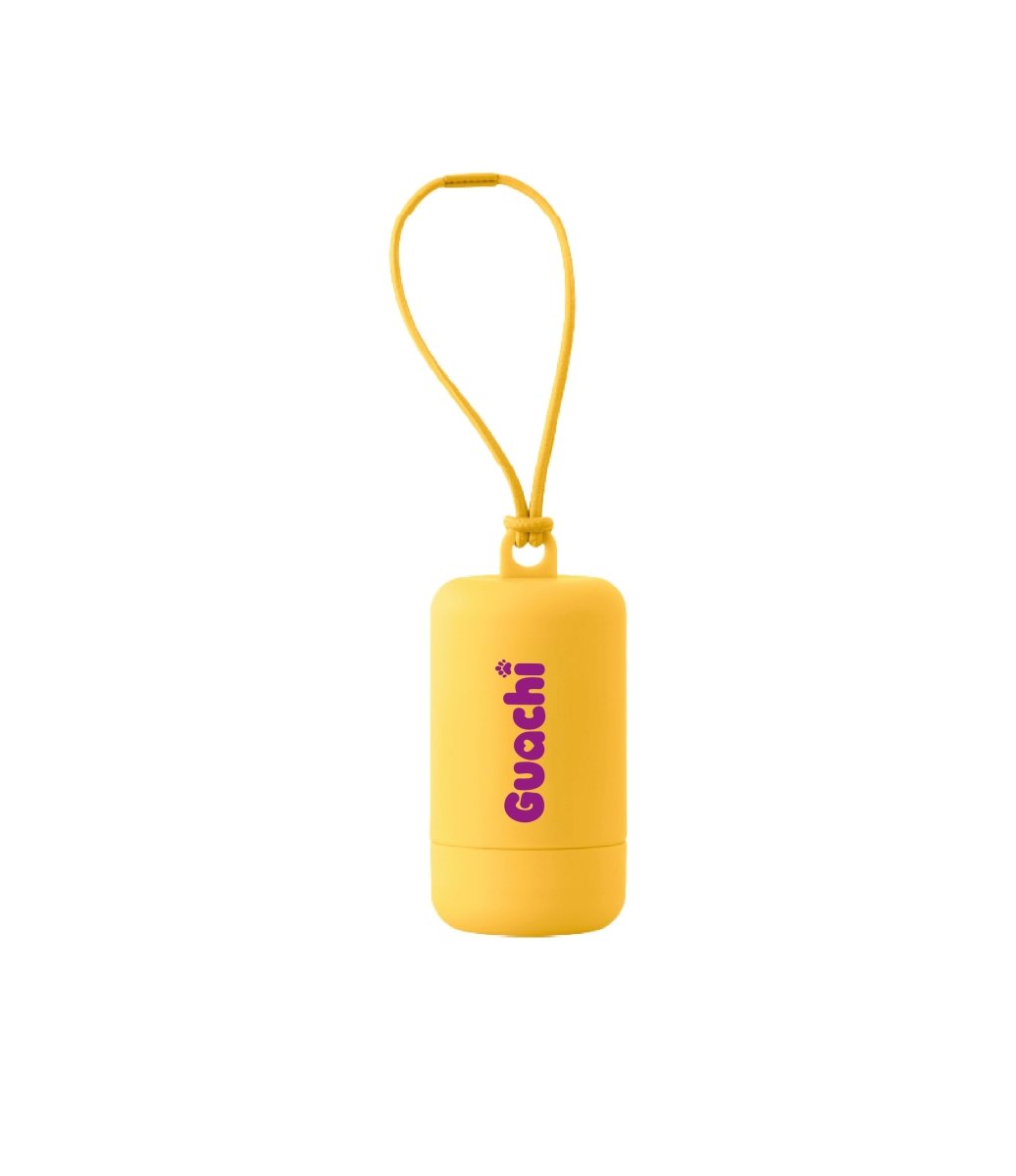 Porta bolsas caca perro | Edición Amarillo Chic - Guachi