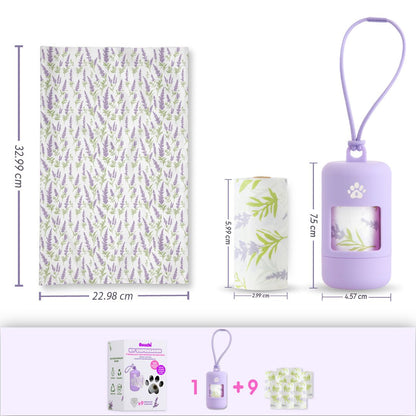 Kit Dispensador de Bolsas para Caca de Perros - Guachi