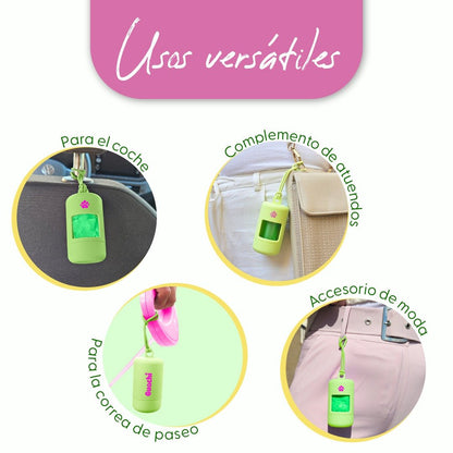 Porta bolsas caca perro | Edición Verde Sweet - Guachi