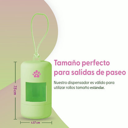 Porta bolsas caca perro | Edición Verde Sweet - Guachi